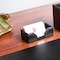 Dacasso Black Bonded Leather Business Card Holder AG-1407 - alternate 5